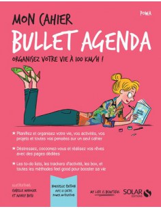 ~ Mon cahier Bullet agenda - Solar Editions