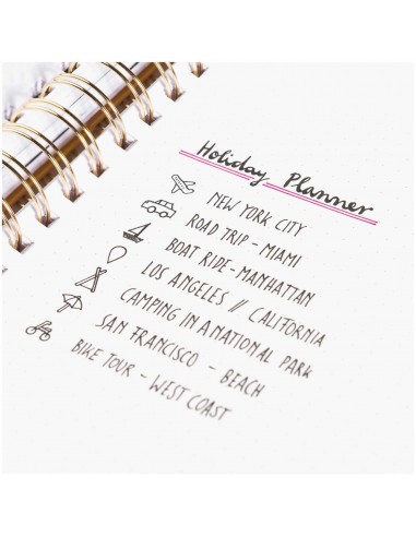 POCHOIR, BULLET JOURNAL,VOYAGE