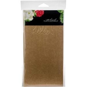 2 carnets pages blanches - Traveler's Notebook