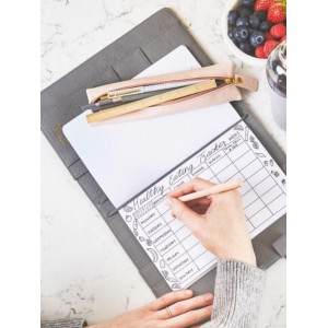 Dark Grey Journal - couverture bullet journal A5 style traveller's