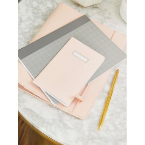 Grey -- Carnet A5 - pages blanches