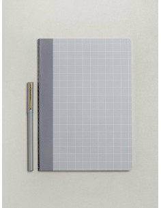 Grey -- Carnet A5 - pages blanches 2