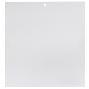Bloc 12 feuilles acetate / plastique transparent 30,5 x 30,5 cm