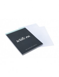 Bloc de papier quadrillé 21,6 X 28 cm - 50 feuilles 2