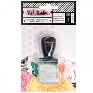 Tampon roller - Vicky Boutin Phrase Stamp