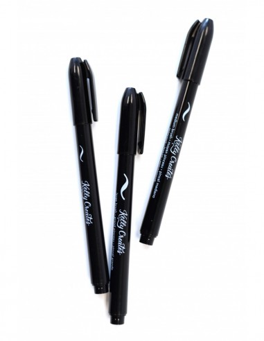 3 brush pen - Kelly creates