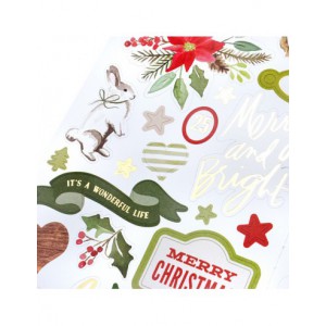 Heidy swapp Wonder land  - grande plache de stickers noel