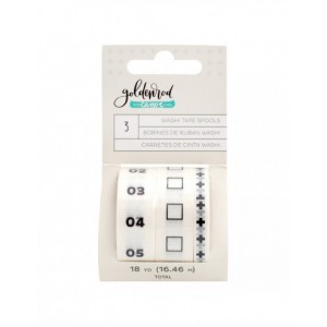 List Washi Tape - 3 rouleaux