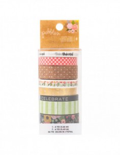 Washi tape Lovely Moments - 8 rouleaux