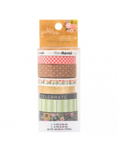 Washi tape Lovely Moments - 8 rouleaux