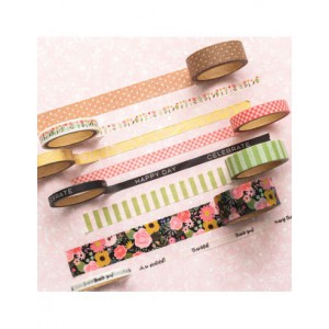Washi tape Lovely Moments - 8 rouleaux