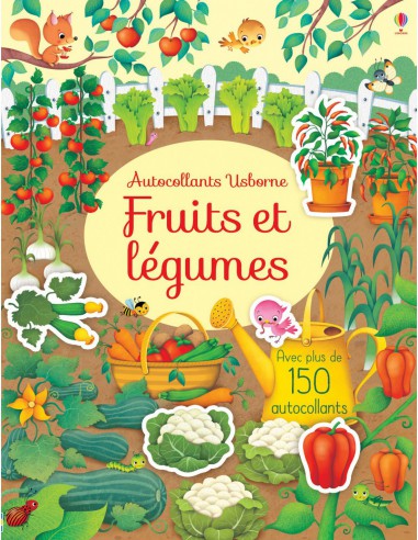 ~ Fruits et légumes - PREMIERS AUTOCOLLANTS - Usborne