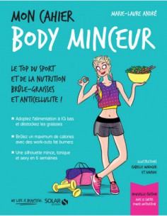~ Mon cahier body minceur - Nouvelle édition avec 12 cartes power motivation - Solar Editions
