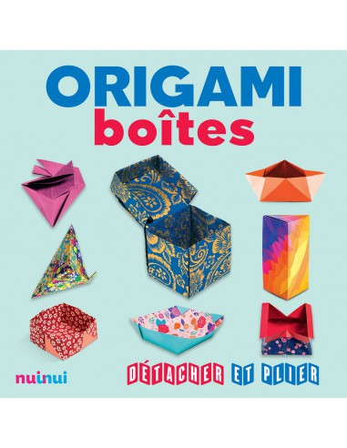 ~ Origami boîtes - Détacher et plier - NUINUI
