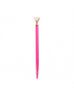 stylo à bille bleu - diamond fushia