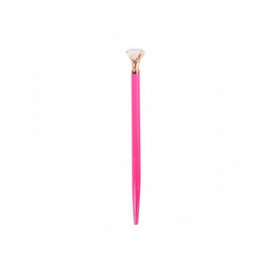 stylo à bille bleu - diamond fushia