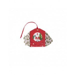 mini enveloppe carte cadeaux - rouge
