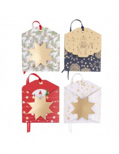 mini enveloppe carte cadeaux - bleu 2