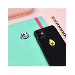 set de 2 stickers en métal - FAIS MOI UN CALIN