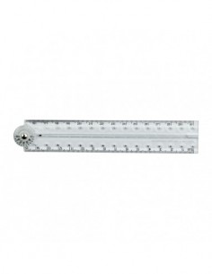 Règle compas pliante - 30 cm ouverte / 15cm fermée 2