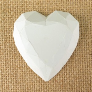 1 PLATRE COEUR TAILLE
