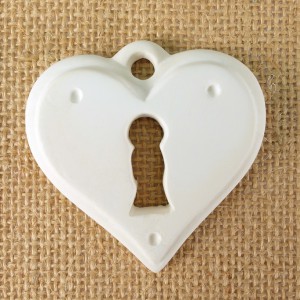 1 PLATRE COEUR SERRURE