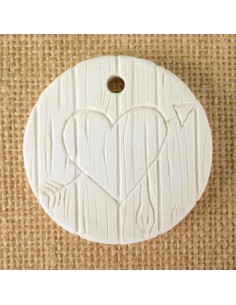 1 PLATRE COEUR BOIS GRAVE