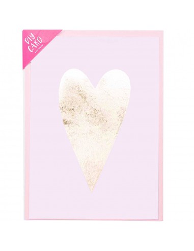 DIY CARTE, COEUR, OR