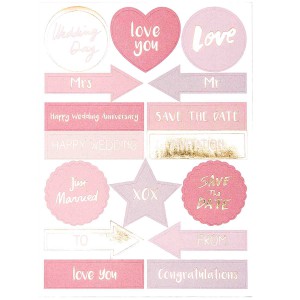 DIY CARTE, BALLON COEUR, OR