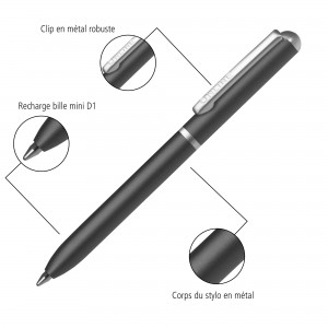 Mini stylo bille - format porte monnaie