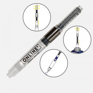 Convecteur / Système à pompe pour stylo plume - cartouche encre vide rotative