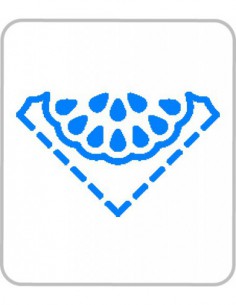 Perforatrice - corner 1-1/2'' Doily 2