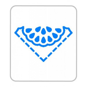 Perforatrice - corner 1-1/2'' Doily
