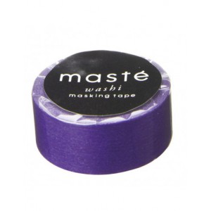 Washi Tape - Purple // Colorful Basic - 7m