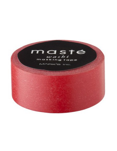 Washi Tape - Red // Colorful Basic - 7m