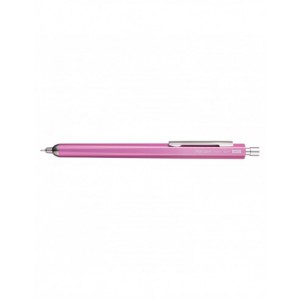 Horizon Gel Pen encre noire , OHTO - pointe aiguille  0,5mm //  // Corps aluminium - Rose