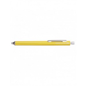 Horizon Gel Pen encre noire , OHTO - pointe aiguille  0,5mm //  // Corps aluminium - Jaune