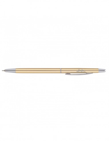 Pointe aiguille encre noire 0,5mm - Slim line Pen , OHTO // corps Doré Chromé
