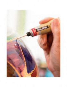 Peinture Relief - Tube 20 ml Argent metallique 2