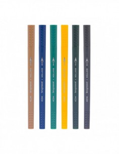 Creatives 6 Stylo feutre 0,4mm & Brush pen - set New york 2