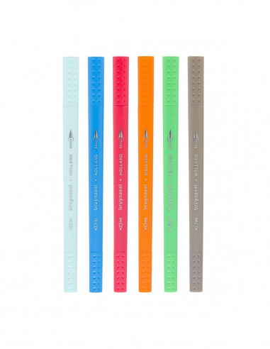 Creatives 6 Stylo feutre 0,4mm & Brush pen - set Rio de Janeiro