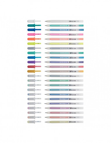 Set mélangé de 24 stylos Gelly Roll