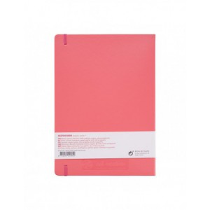 Sketchbook Coral Red, 21 x 29,7 cm, 140 g, 80 feuilles