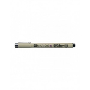 SAKURA Pigma Micron 02 - 0,3 mm - Noir