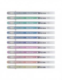 Set de 12 stylos gel Stardust 2