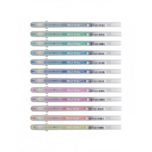 Set de 12 stylos gel Stardust