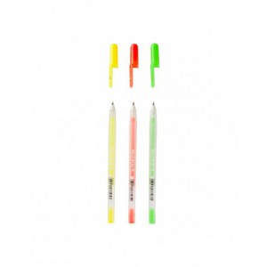 Set de 3 stylos gel Moonlight Happy