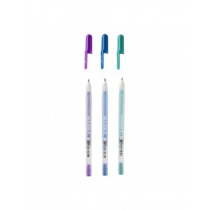Set de 3 stylos gel Moonlight Ocean