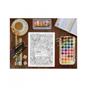 Colorie les Proverbes : Un livre de coloriage chrétien pour adultes