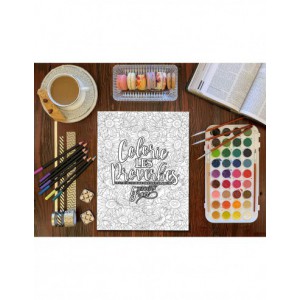 Colorie les Proverbes : Un livre de coloriage chrétien pour adultes